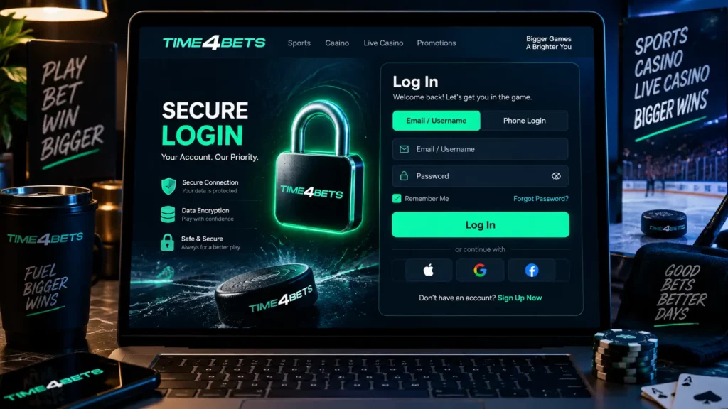 time4bets login