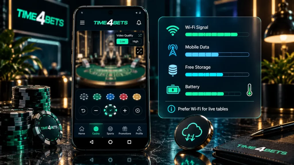 time4bets mobile data