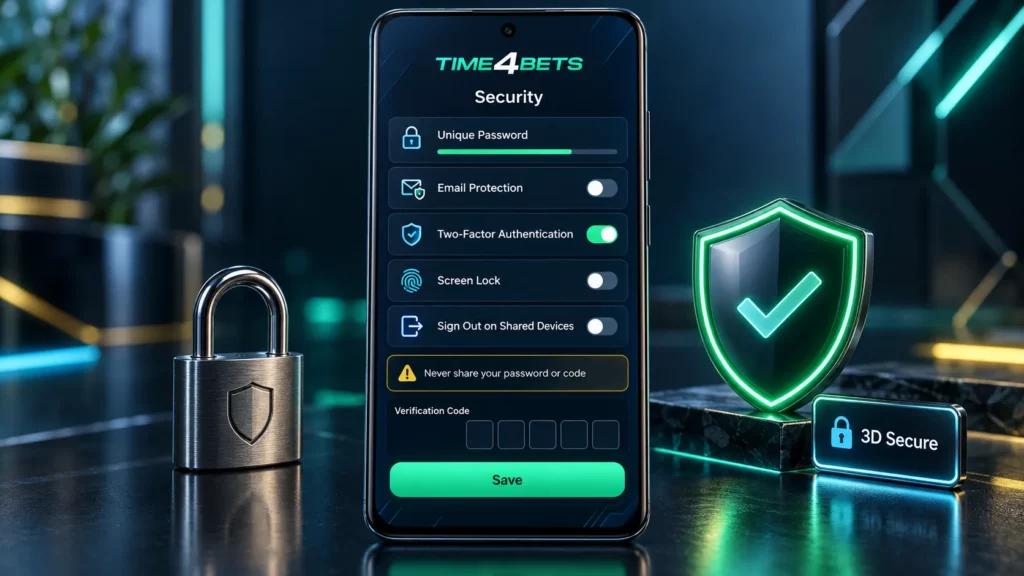 time4bets security