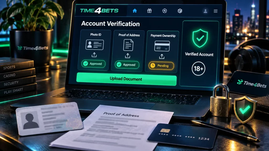 time4bets verification
